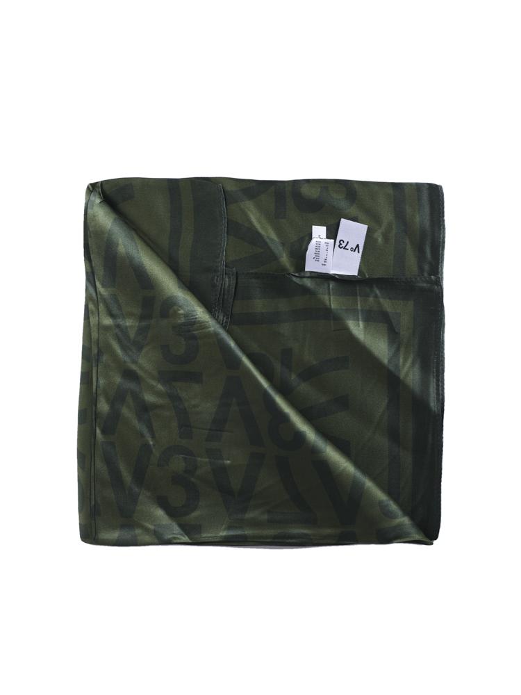 Foulard Topazio  in seta 73FD64901 TOPAZIOMILITARE V° 73 