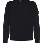 Maglione in cotone con logo L1S155100053 S00B2V0029 STONE ISLAND 