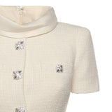 Abito midi in bouclé RS26161MB C SELF-PORTRAIT 