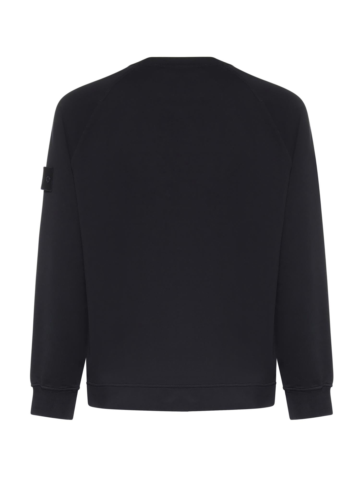 Felpa in cotone stretch con logo L1S156100064 S00F3V0020 STONE ISLAND 