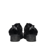 Slippers Sophie con logo 73SC9FP01CAM SOPHIE SHOESNERO V° 73 