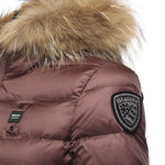 Piumino a righe Arcadia 25WBLDC03099 A0604750ALT BLAUER 