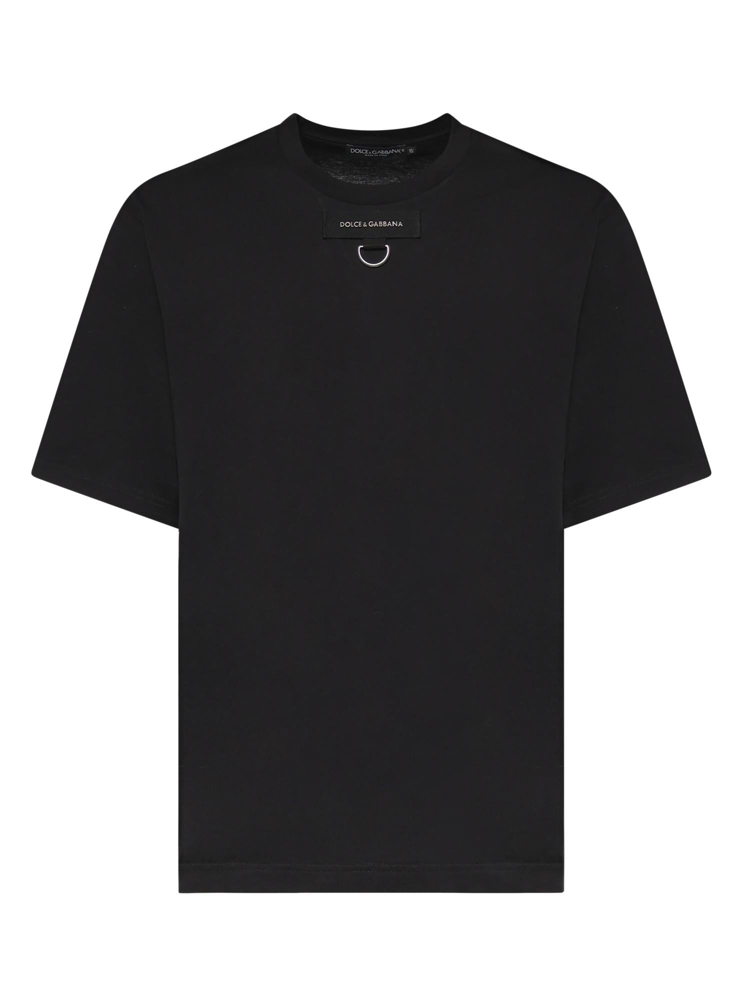 T-shirt in cotone con logo G8PN9T G7PZHN0000 DOLCE & GABBANA 