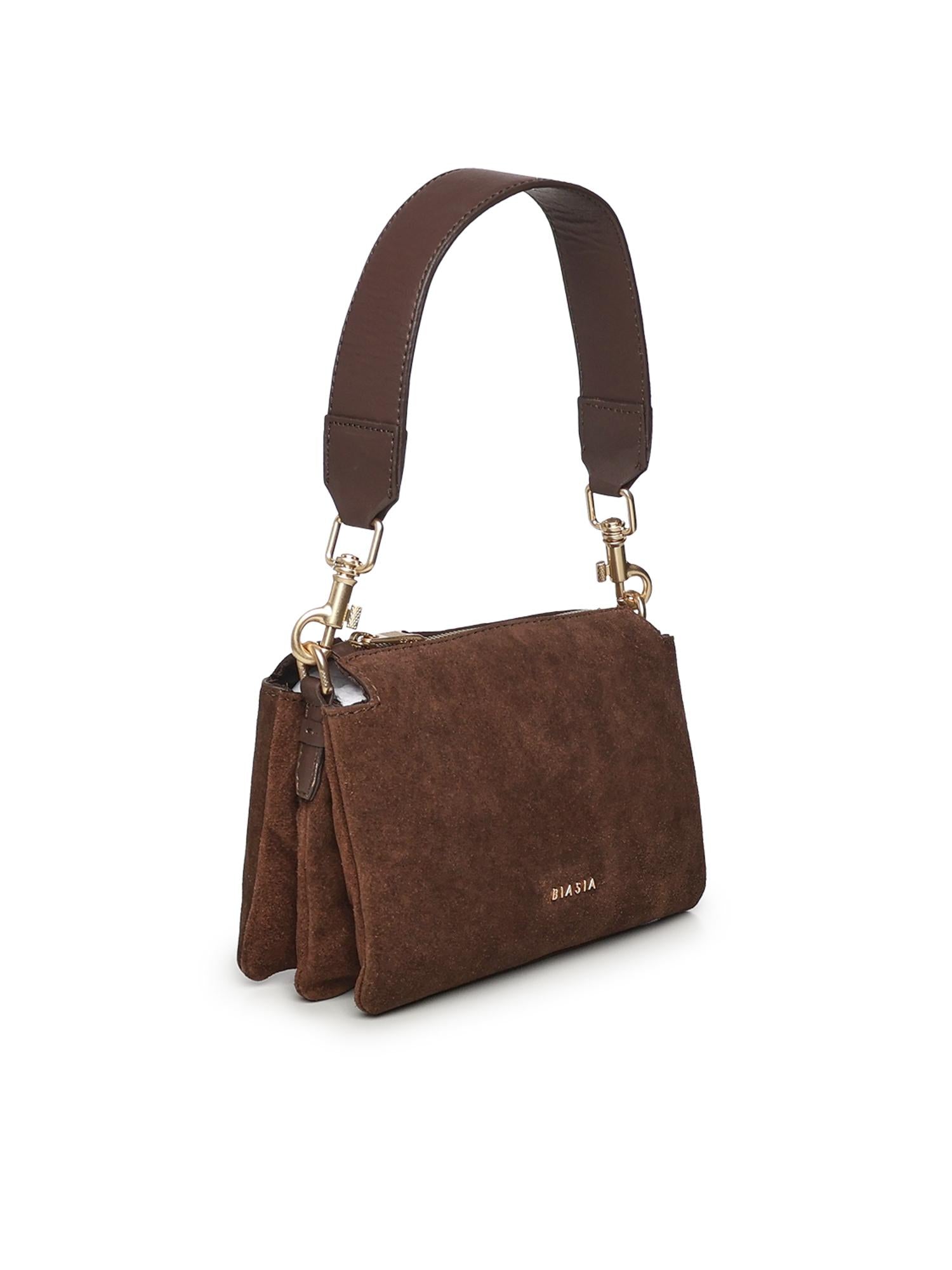 Borsa a tracolla Feather Small BIBP9F801C TESTA DI MORO BIASIA 