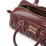 Borsa Arcadie in nappa matelassé 5BB142 AN88F0007 MIU MIU 