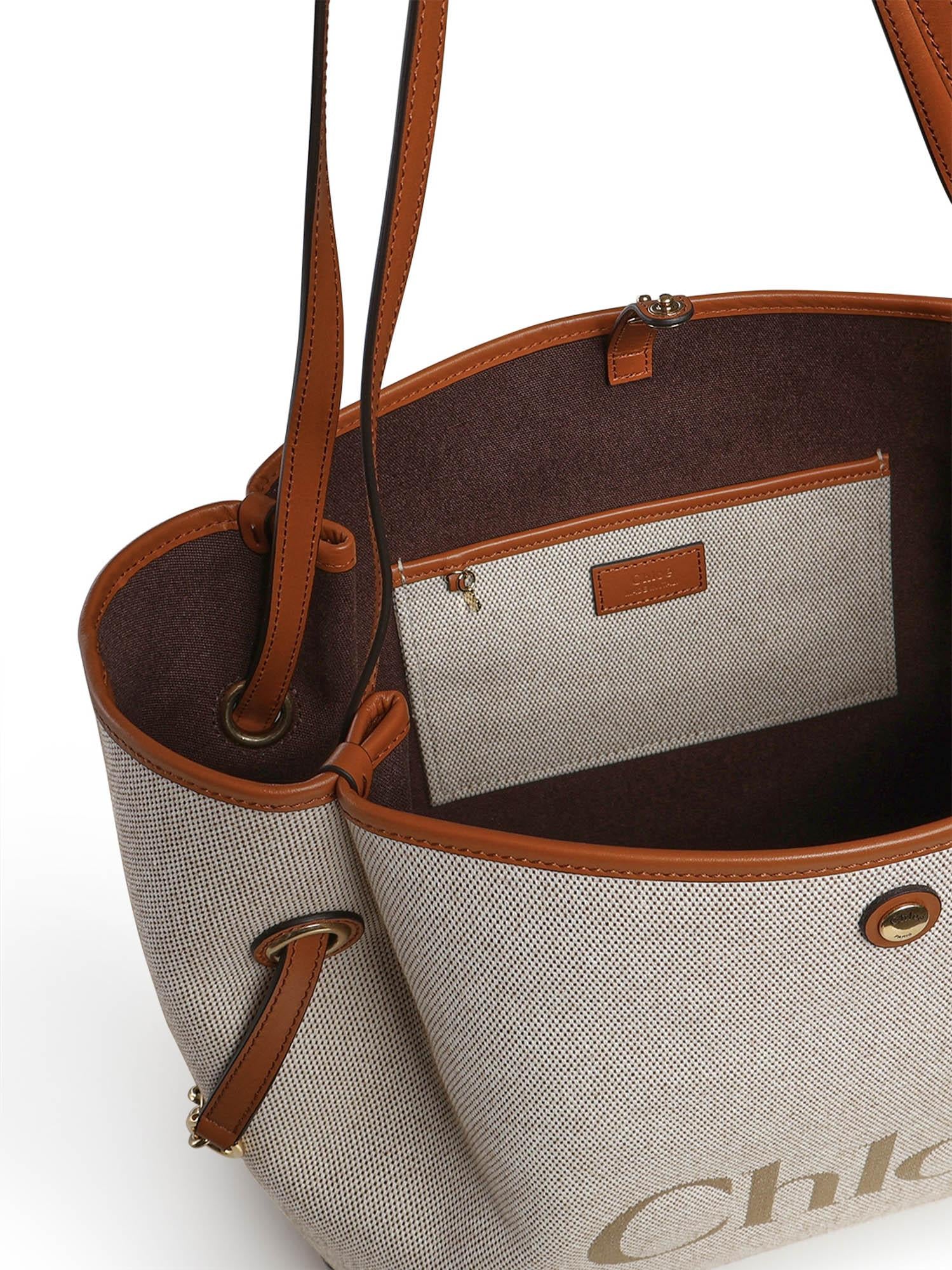 Borsa Chloé Clover in tela CH26AS655S63 26M CHLOÉ 