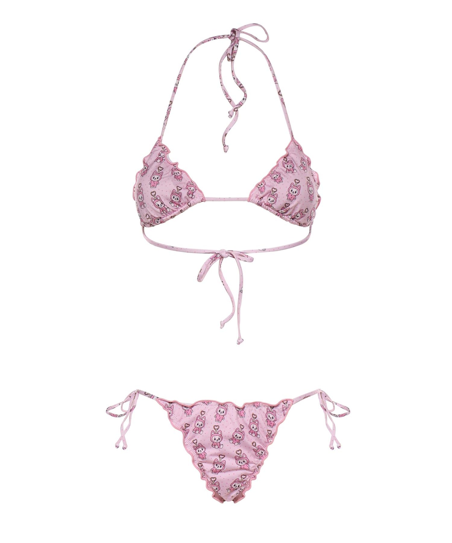 Bikini Sagitami con stampa LaBubu SAGI001 09071L MC2 SAINT BARTH 