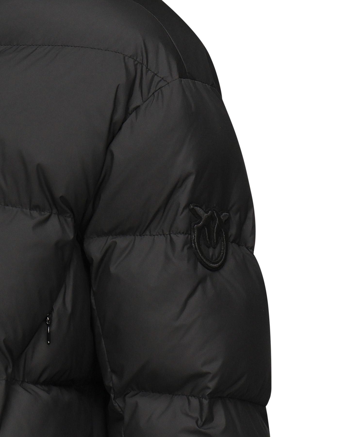 Piumino con cappuccio in tela tecnica 101602 A2P6Z99 PINKO 