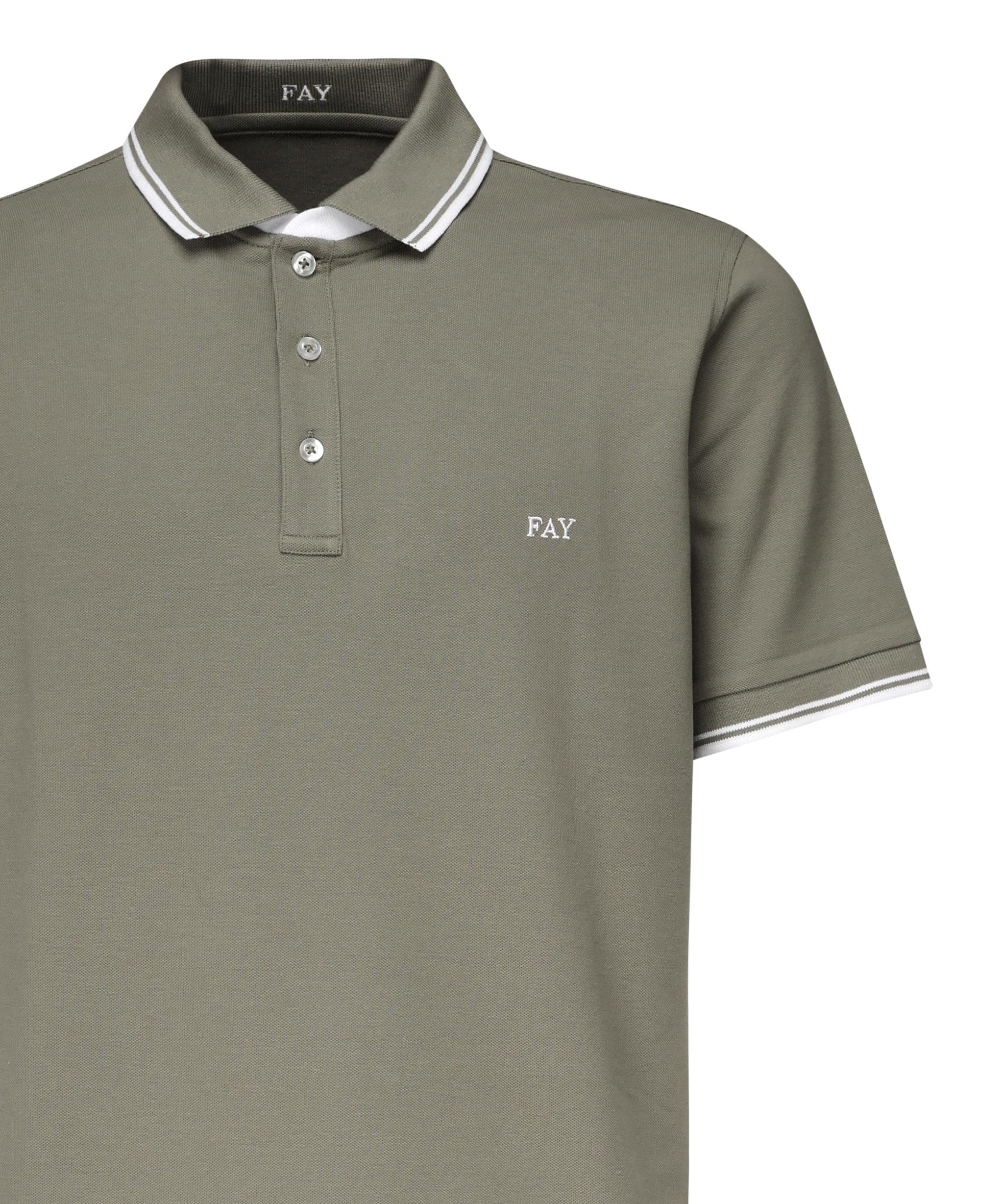 Polo con logo NPMB250140STDW V201 FAY 