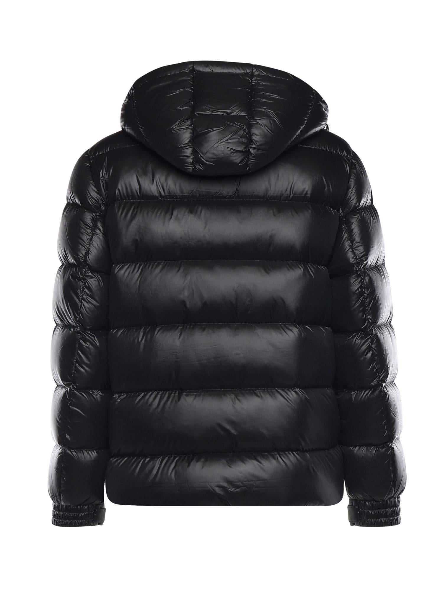 Piumino in nylon con logo HE9440035 NERO HESKIMO 