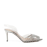 Décolleté Gatsby in PVC con cristalli GASMIDL0 SPPCCC AQUAZZURA 