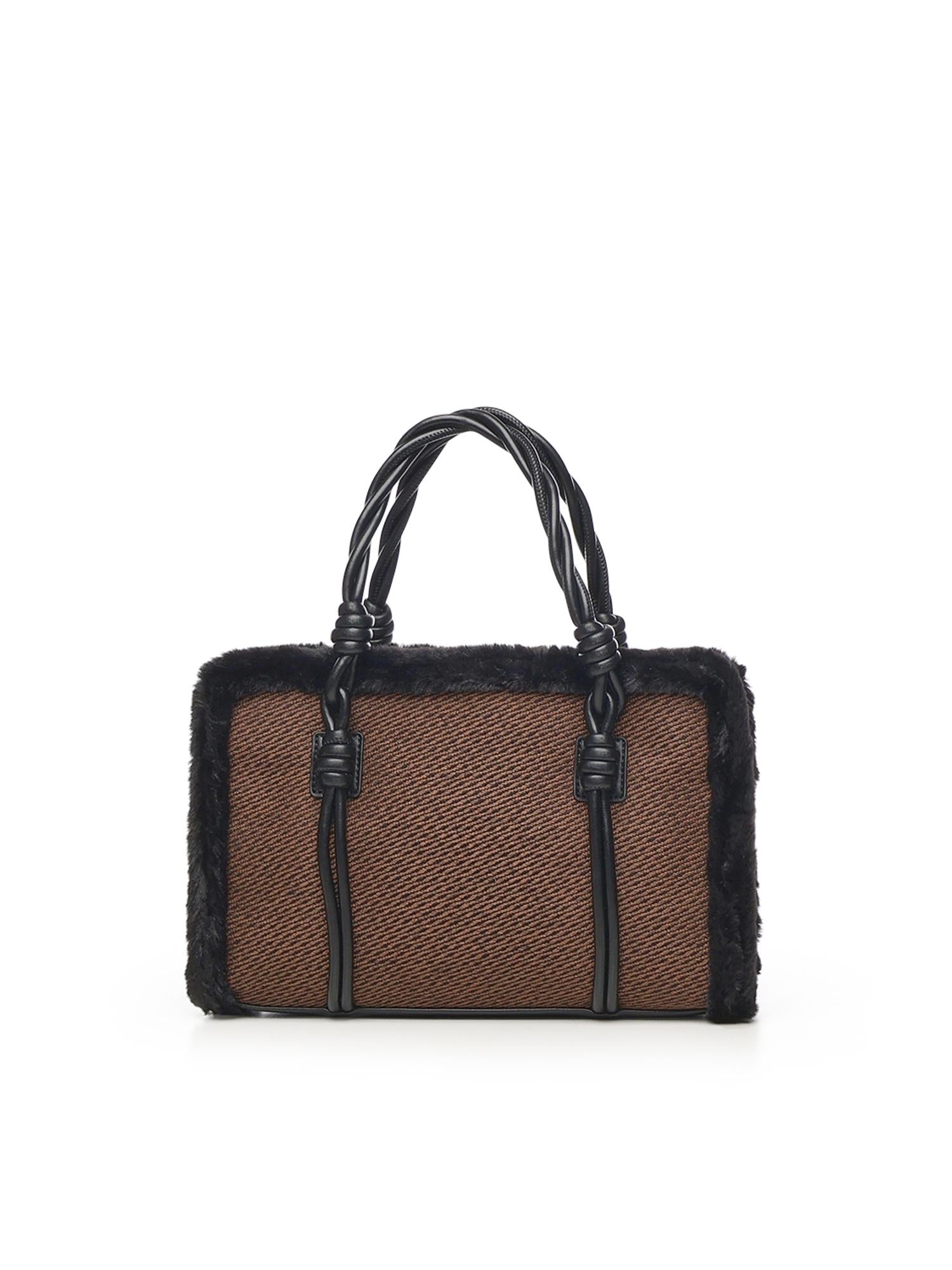 Borsa a mano con logo JC4387PP0NKH1 00A LOVE MOSCHINO 