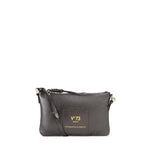 Borsa a tracolla in pelle con logo 73BP9VT03 LOLLI POPPOP BLACK V° 73 