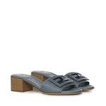 Slide Baguette in pelle 8R8862 AQY2F1TZB FENDI 