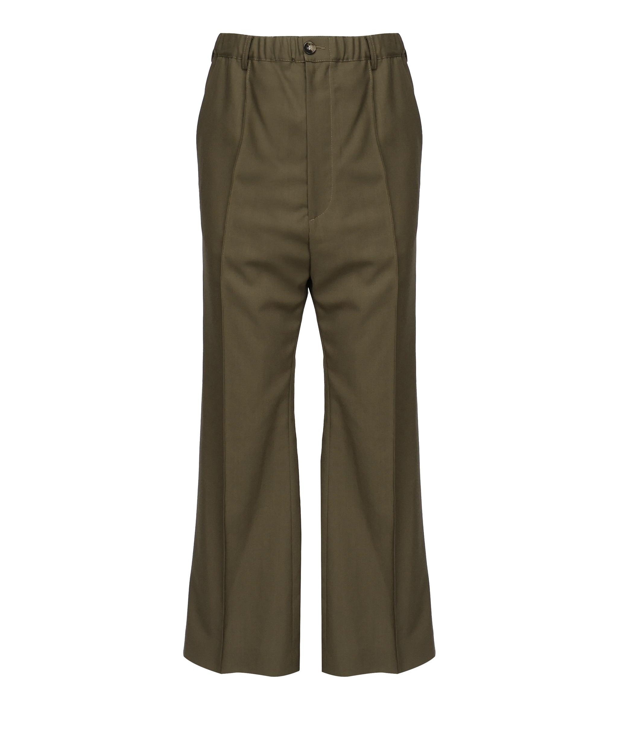 Pantaloni in lana con pieghe PUMU0313U0 T83900V58 MARNI 