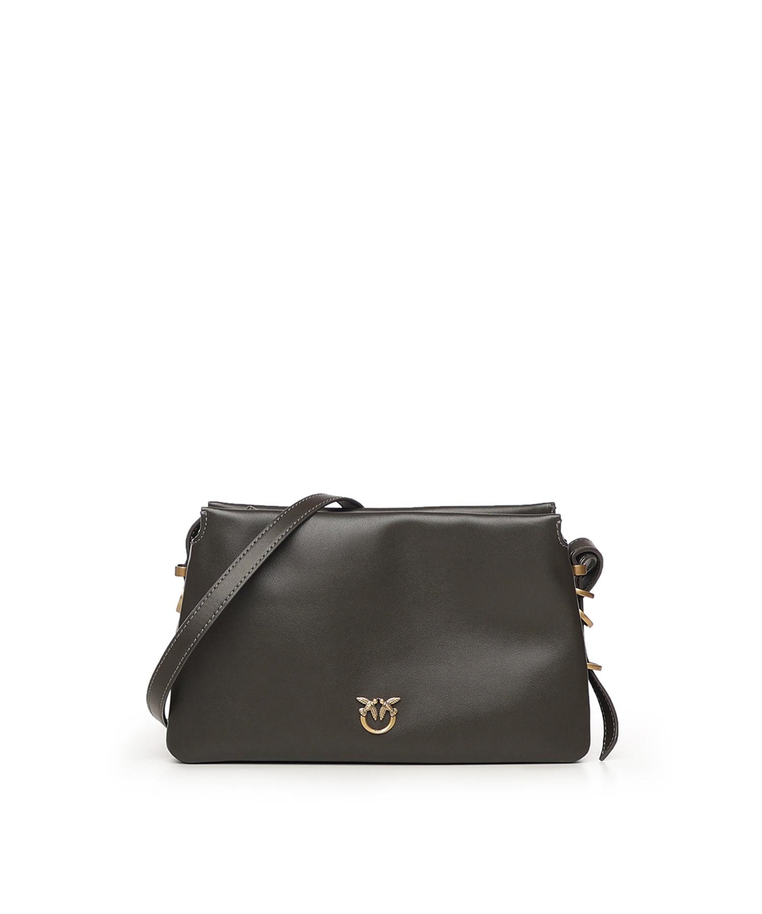 Borsa a tracolla Mini One, Two, Three Bag in pelle 105883 A0QOK35Q PINKO 