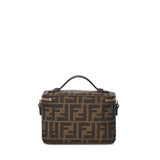 Minibag in tessuto FF jacquard 8BS108 AFPMF1GL7 FENDI 