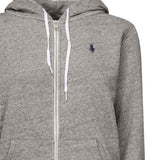 Felpa con zip e logo<BR/> 211935584 005 POLO RALPH LAUREN 