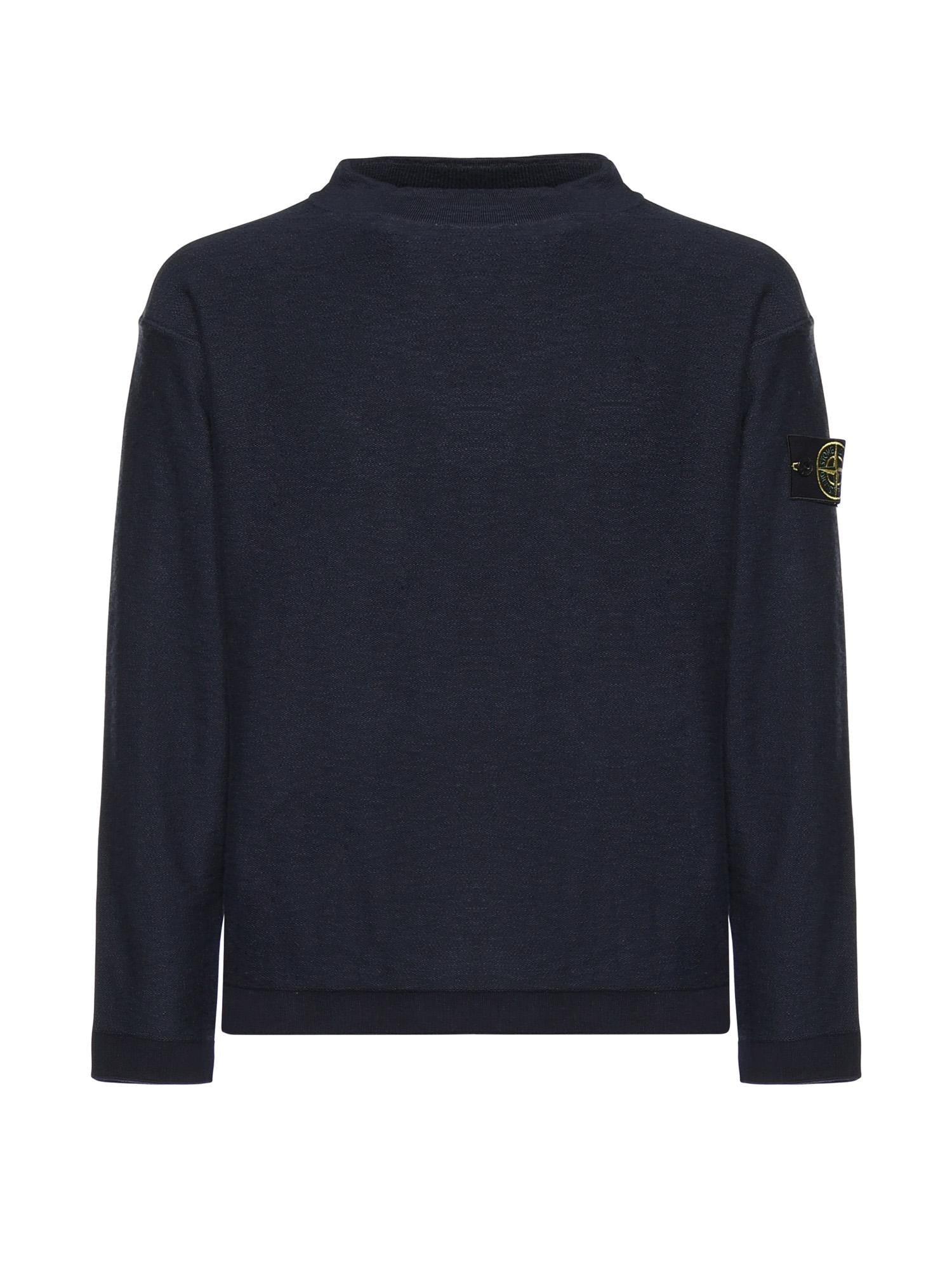 Maglione in cotone e nylon L1S155100044 S01B0V0020 STONE ISLAND 