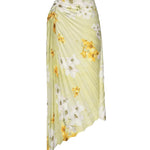 Gonna plissettata con stampa floreale 104678 A2F2VGB PINKO 