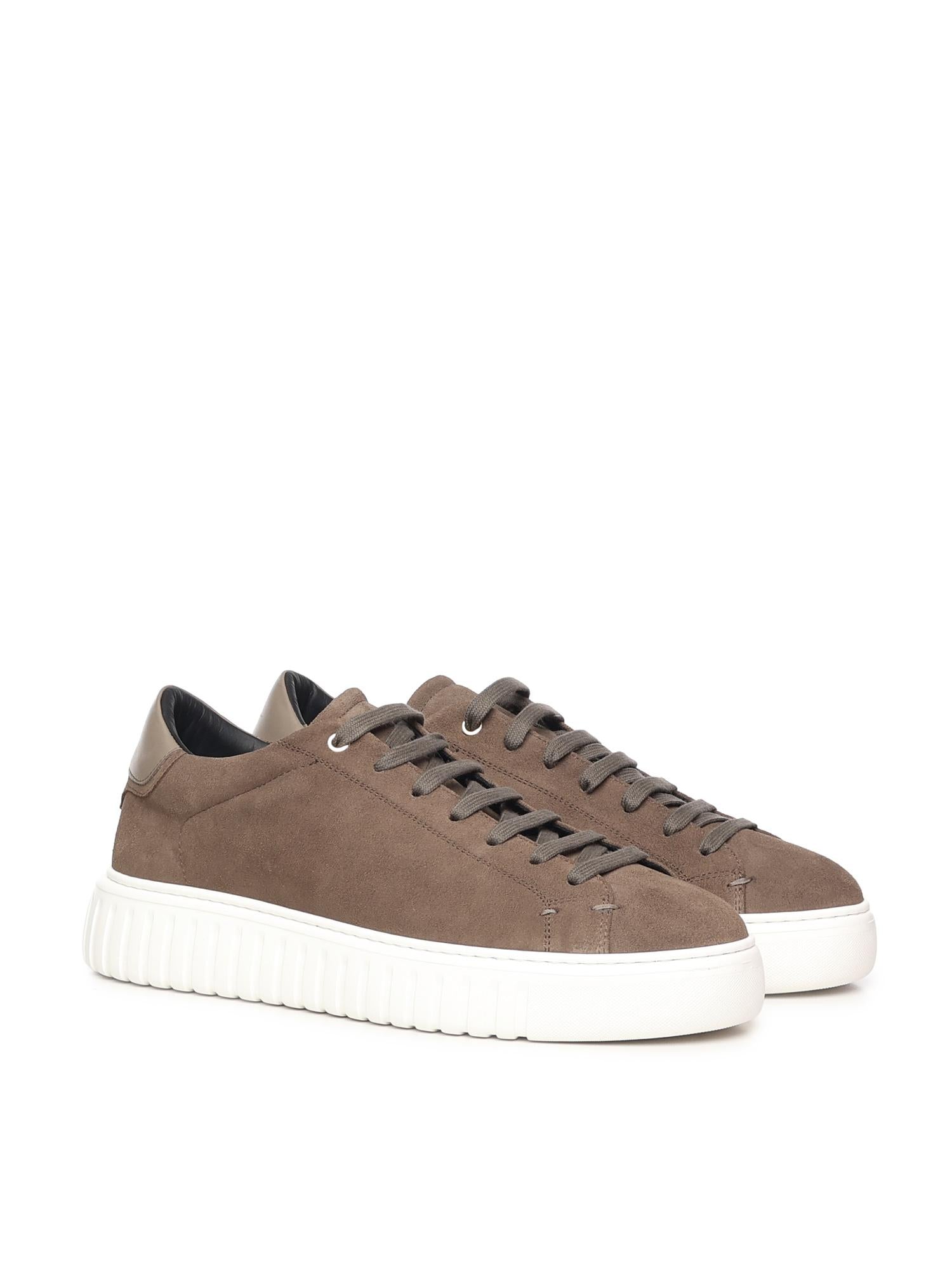 Sneakers Mars in camoscio MARS CAMOSCIOTAUPE GIULIANO GALIANO 