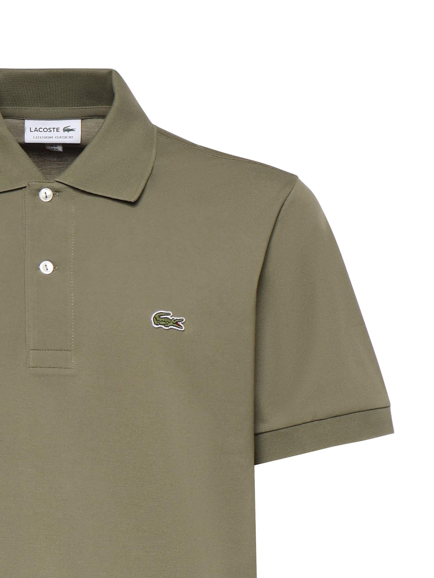 Polo in misto cotone con logo PH9851 BMY LACOSTE 