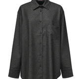 Camicia Oversize Georgina T160901B TNW045GREY MELANGE THE ANDAMANE 