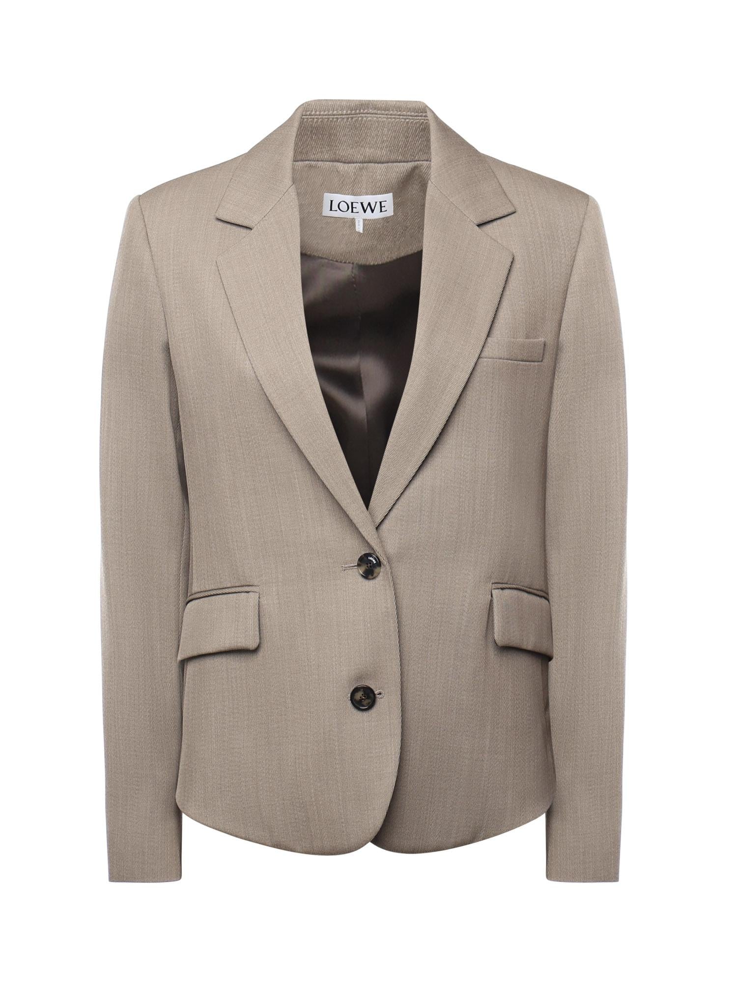 Giacca sartoriale in lana S540Y03XBM 8586 LOEWE 