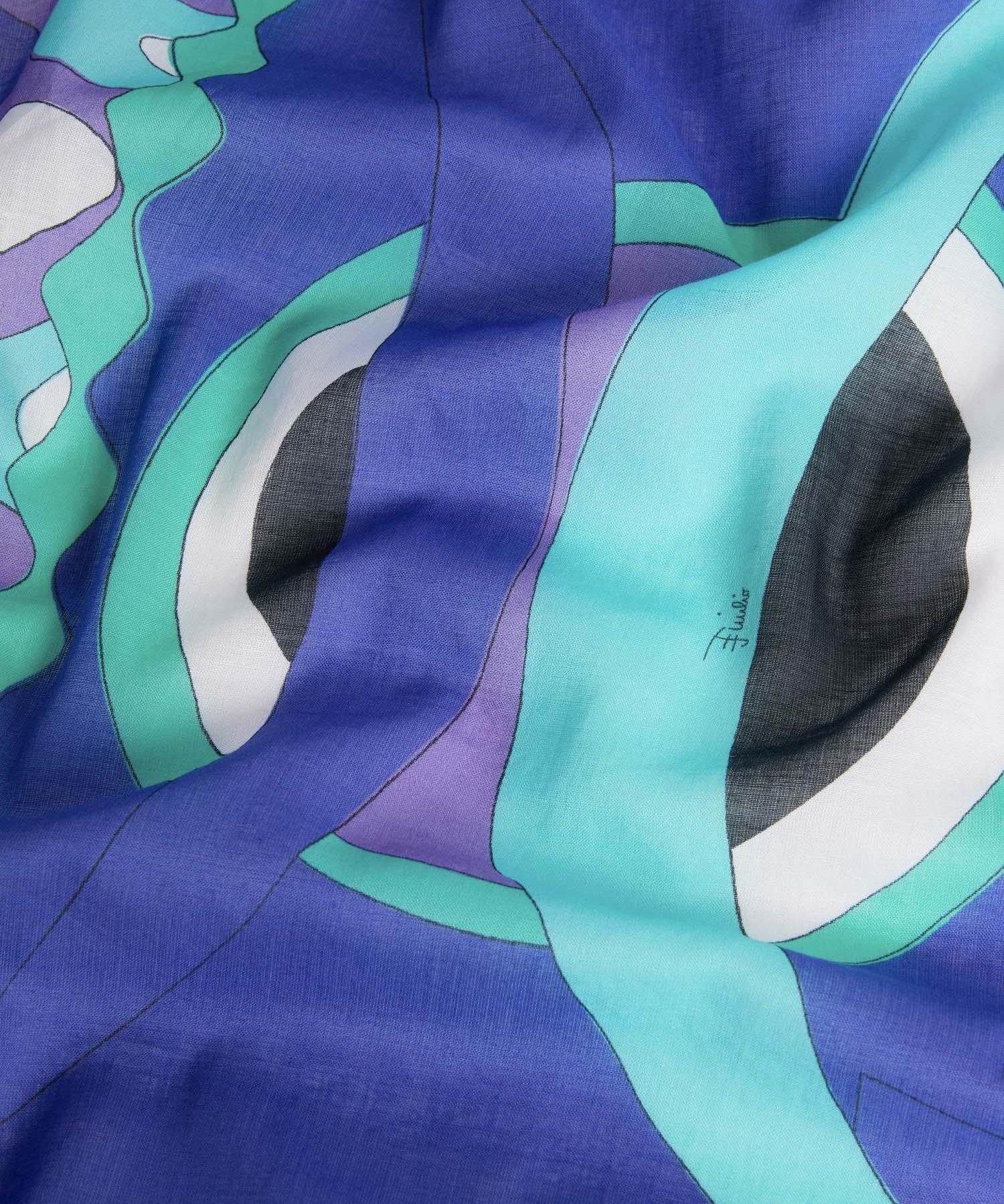 Pareo in cotone con stampa Vivara 6HPD15 6H975P70 PUCCI 
