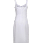 Abito corsetteria in tessuto tecnico e pizzo F63G9T GDCLQW0800 DOLCE & GABBANA 