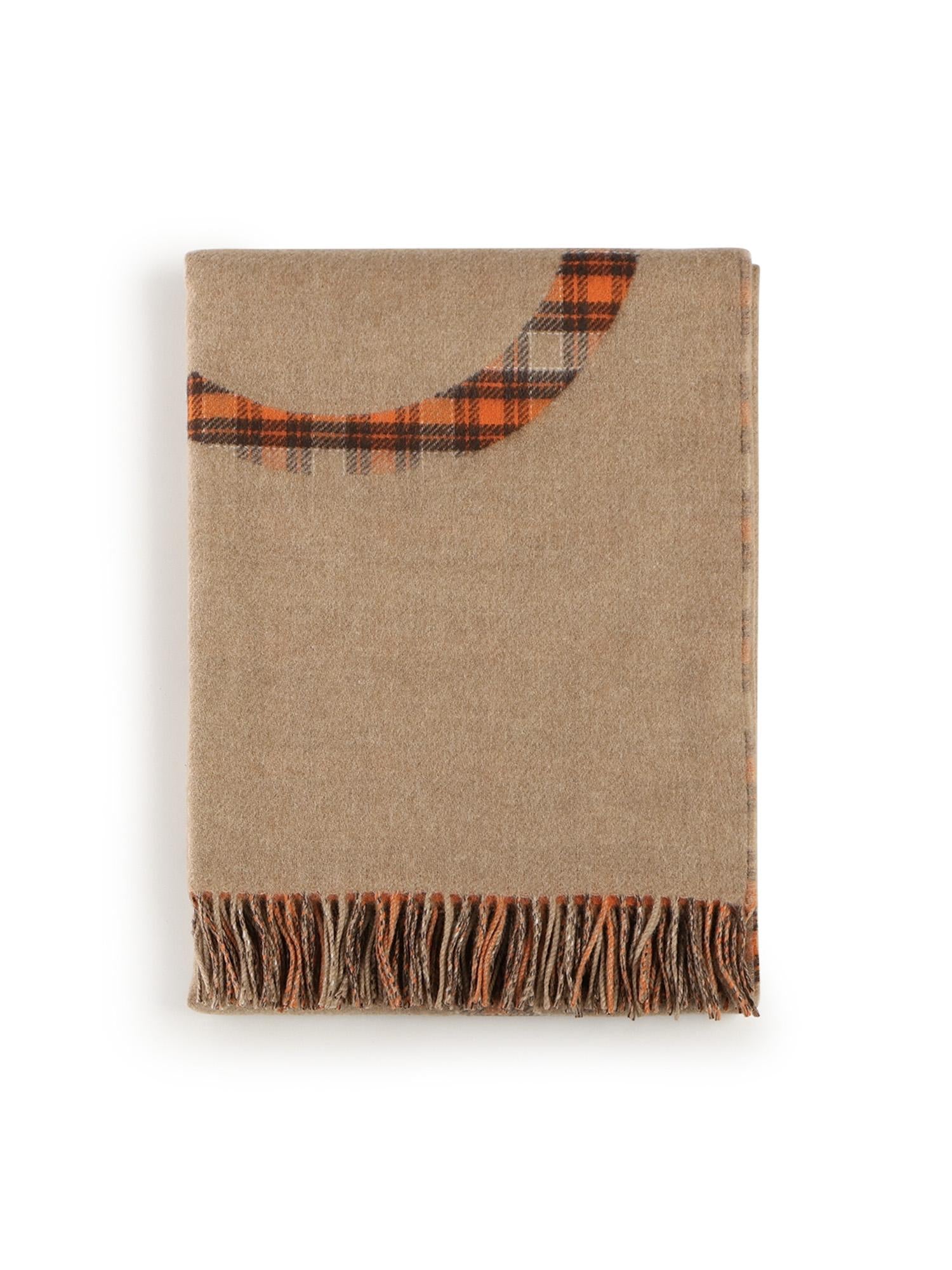 Coperta in lana e cashmere TSF2HM1W02 2215 LOEWE 