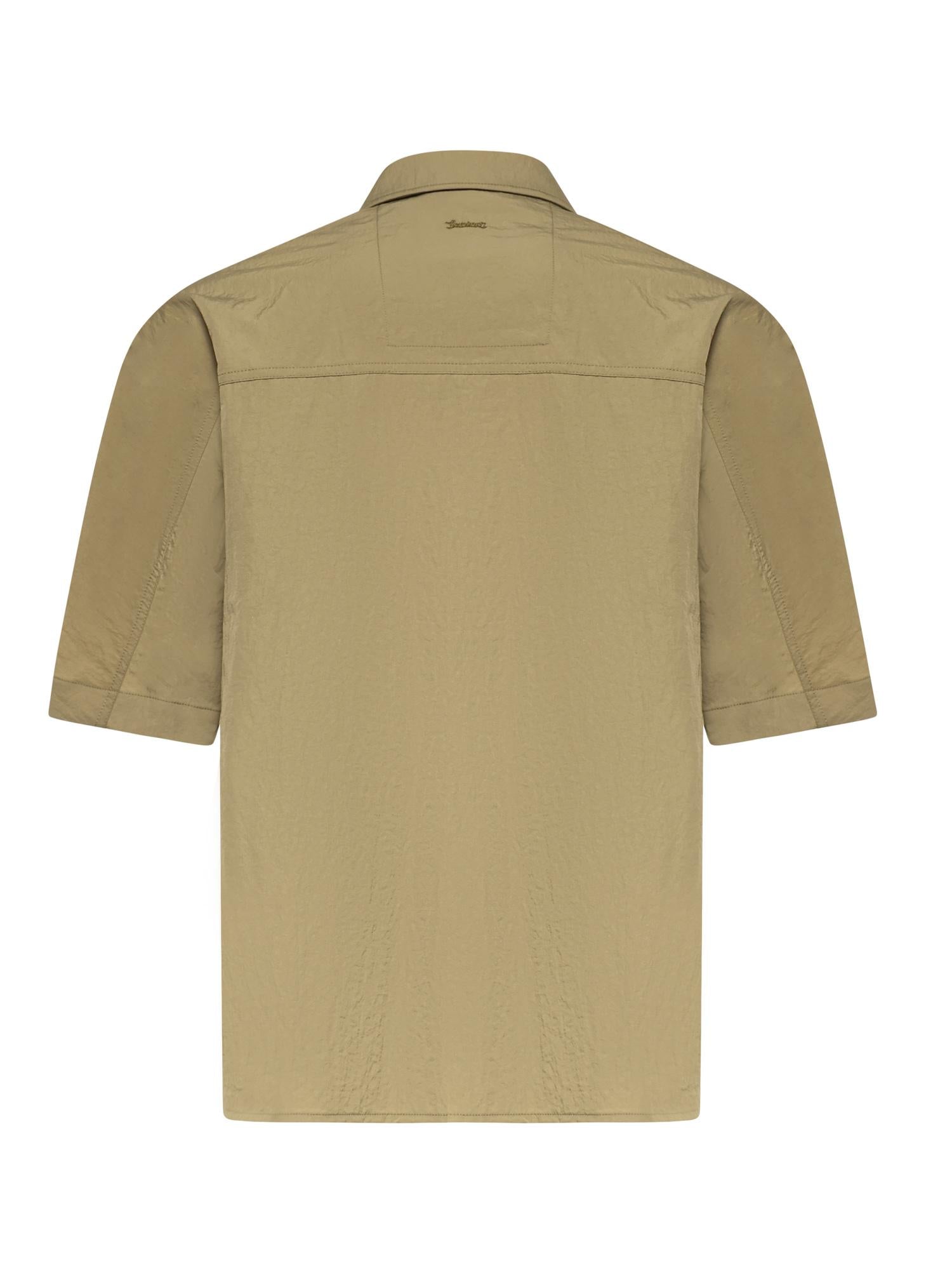 Camicia in tech-crincle CM00015UL 128277305 LAMINAR 