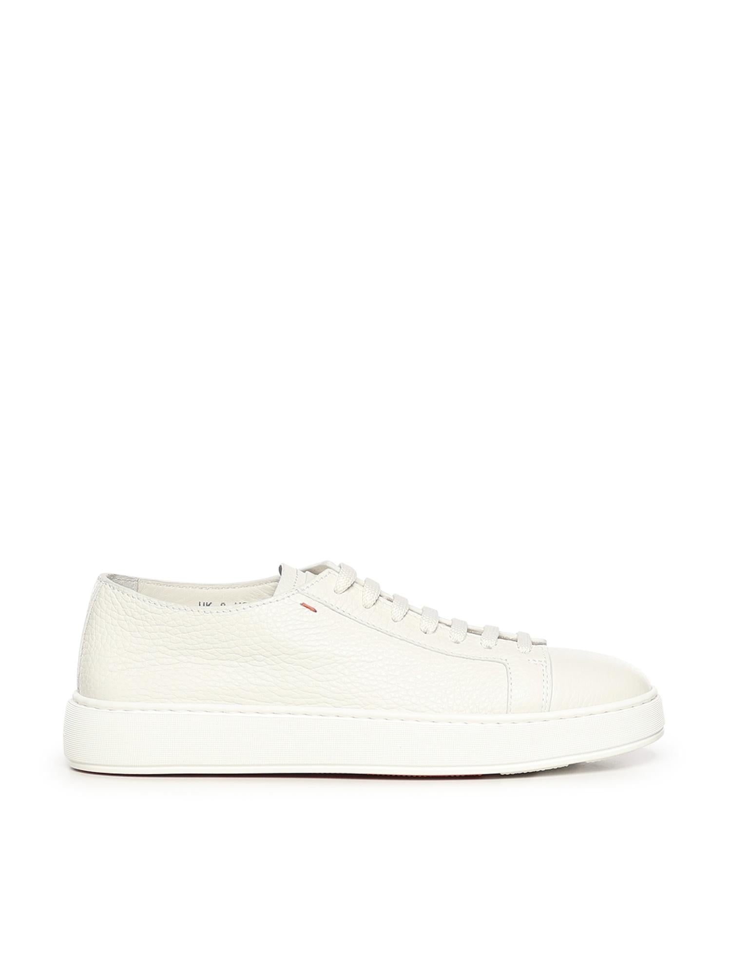 Sneaker in pelle bottalata MBCD21430BARC MMDI48 SANTONI 
