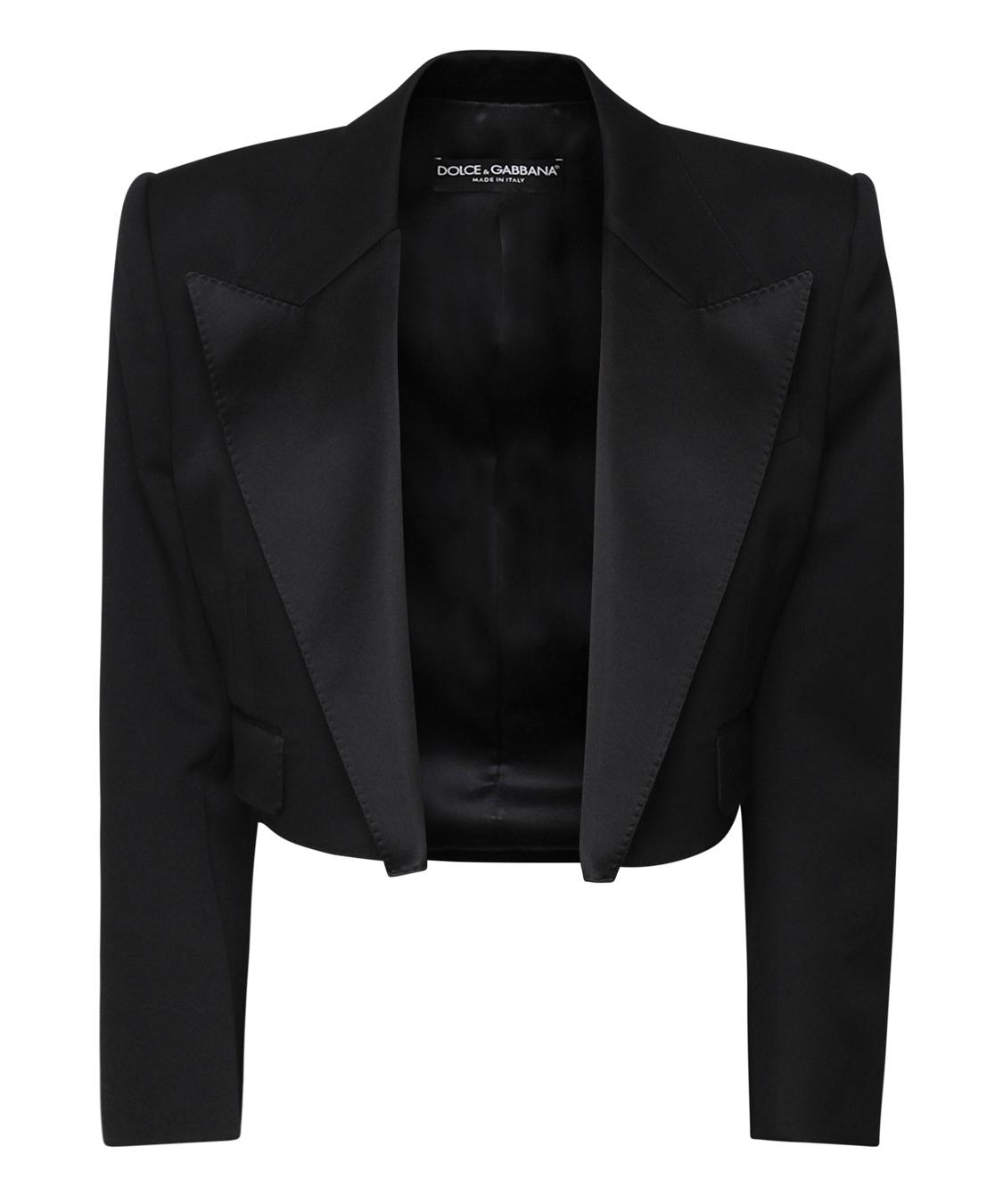 Giacca strutturata crop F26X5T FU28JN0000 DOLCE & GABBANA 