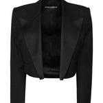Giacca strutturata crop F26X5T FU28JN0000 DOLCE & GABBANA 