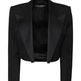 Giacca strutturata crop F26X5T FU28JN0000 DOLCE & GABBANA 