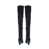 Stivali Penny in suede PENNY 095 CAMOSCIONERO FRATELLI RUSSO 