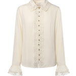 Camicia con finiture in pizzo 5398TF25R CRM ZIMMERMANN 