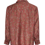Camicia Floral Camp in misto viscosa<BR/> FOSS26SR01313 0842 FOUND 