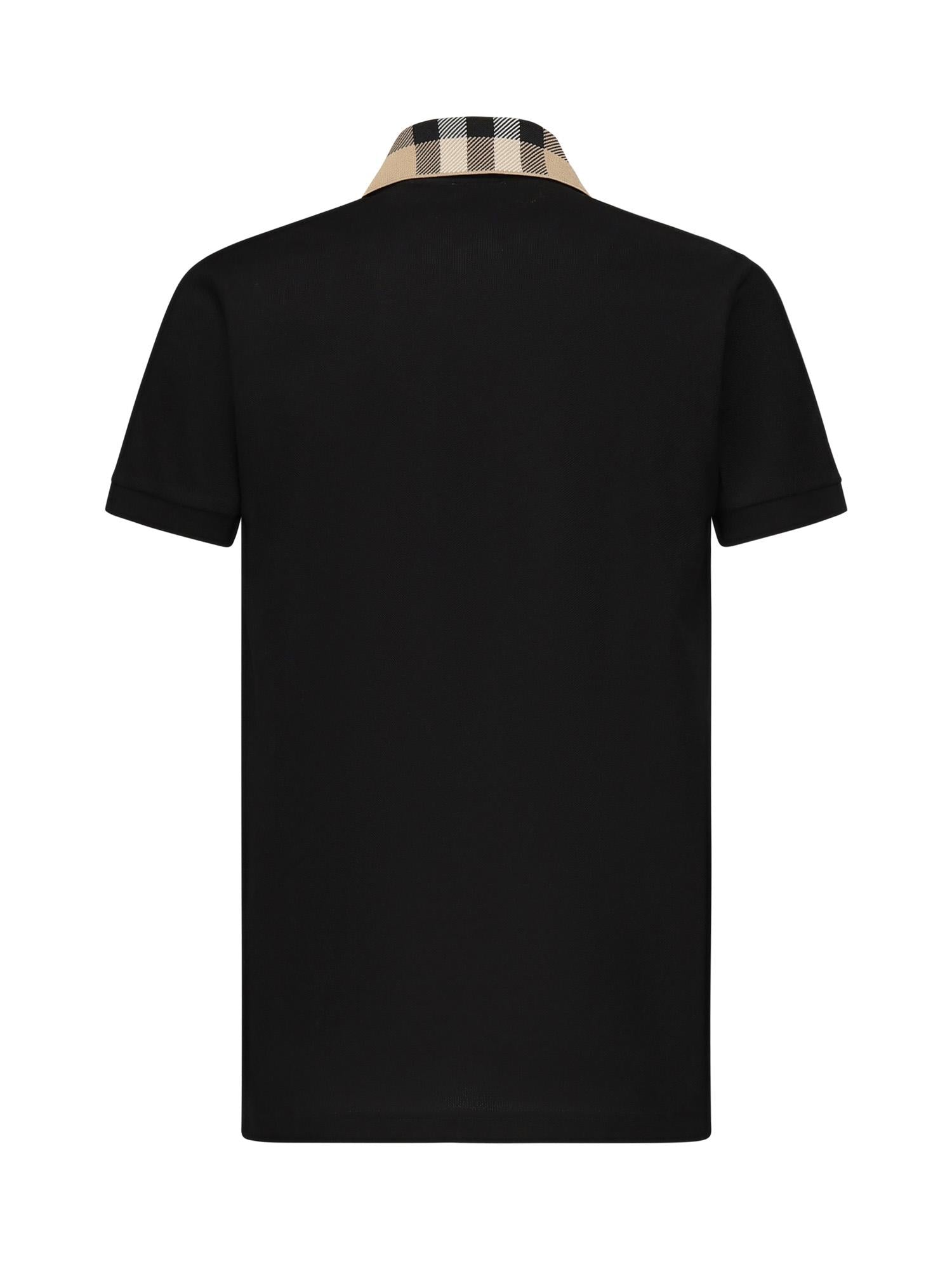 Polo Check in cotone 8071620 A1189 BURBERRY 