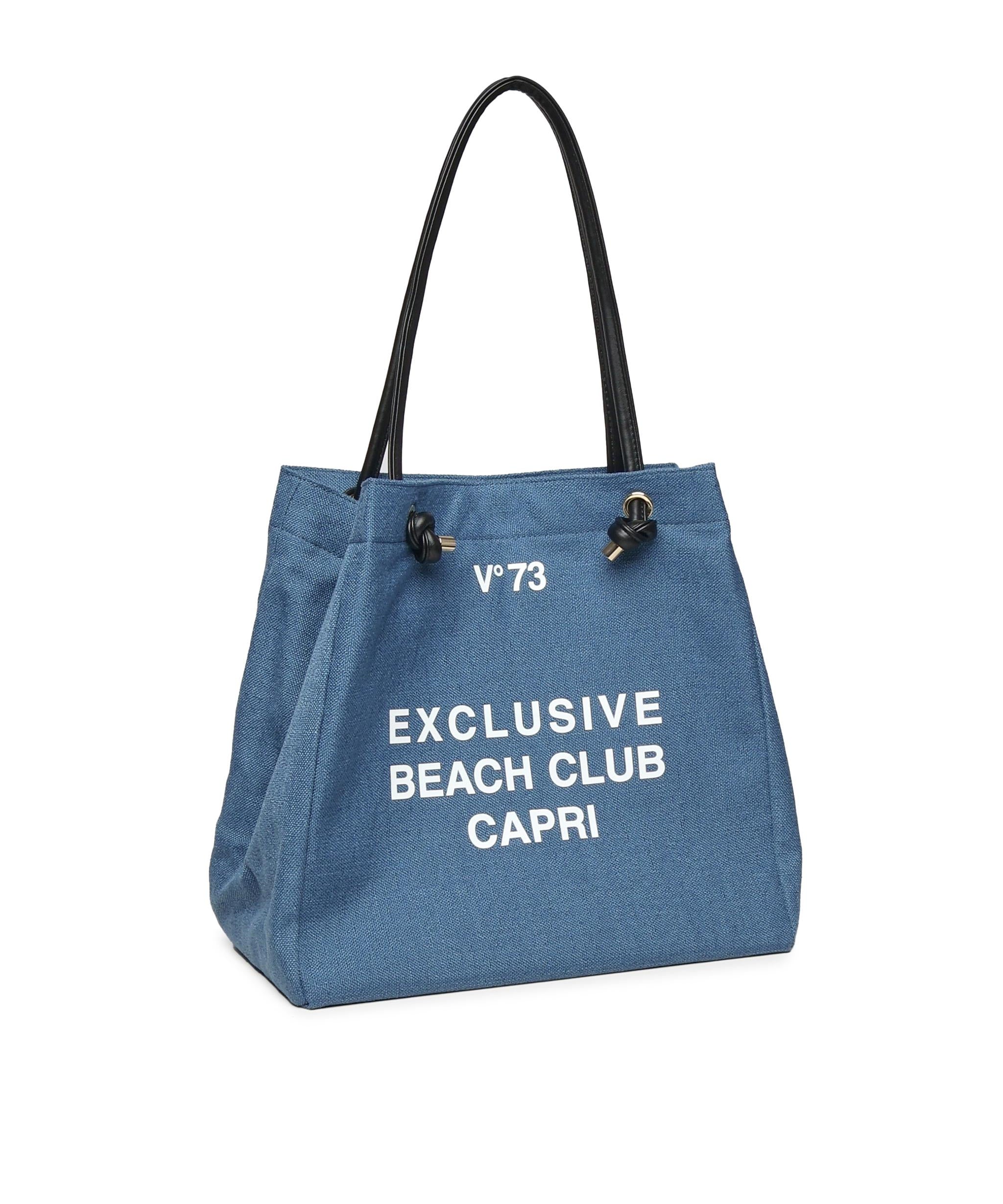 Borsa shooping Beach Club 73BS92701 BEACH CLUBDENIM/NERO V° 73 