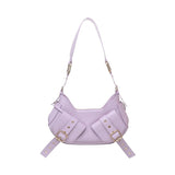Borsa a spalla Y2K.001 FBBP70001 -LILLA/ORO BIASIA 