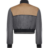 Blouson in velour con zip ML1413 18ZMF0LPX MIU MIU 