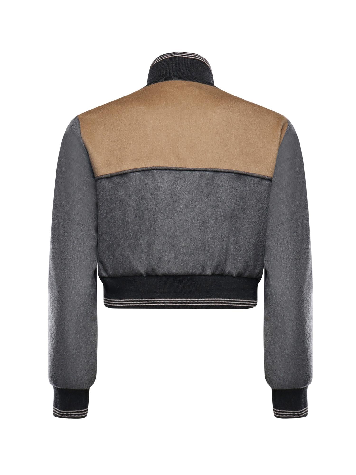 Blouson in velour con zip ML1413 18ZMF0LPX MIU MIU 