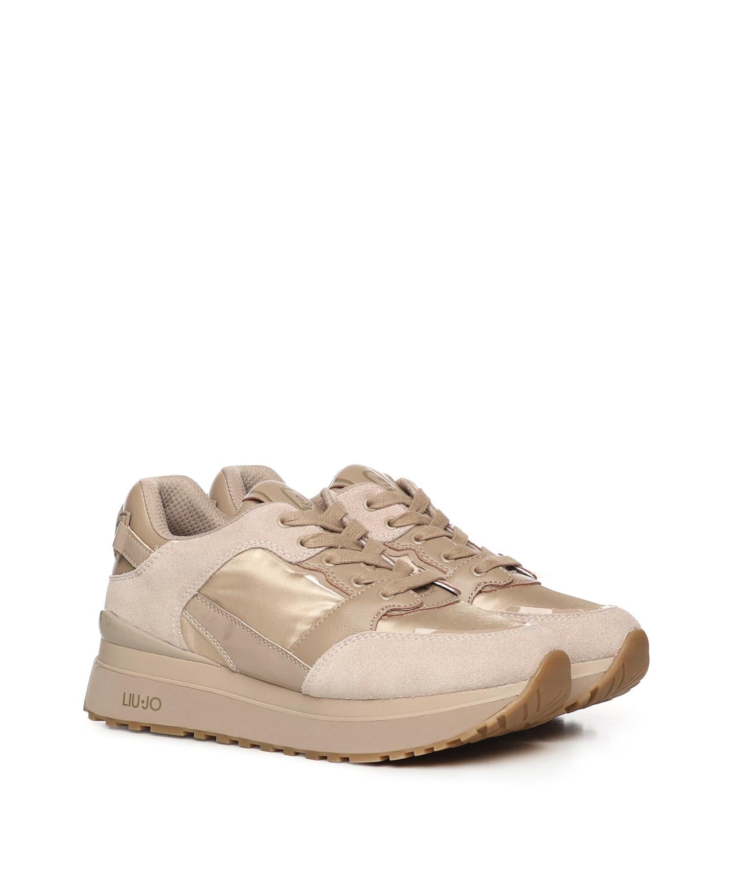 Sneakers platform in pelle<BR/> BF5005PX522 51308 LIU JO 