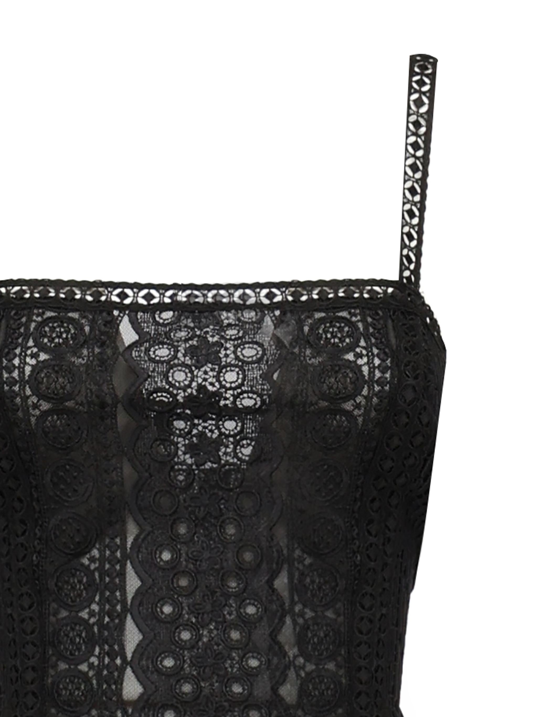 Abito lungo Vannie 256610 BLACK CHARO RUIZ 