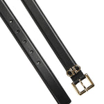 Cintura fissa con doppio Gancini 230346 780415001 FERRAGAMO 