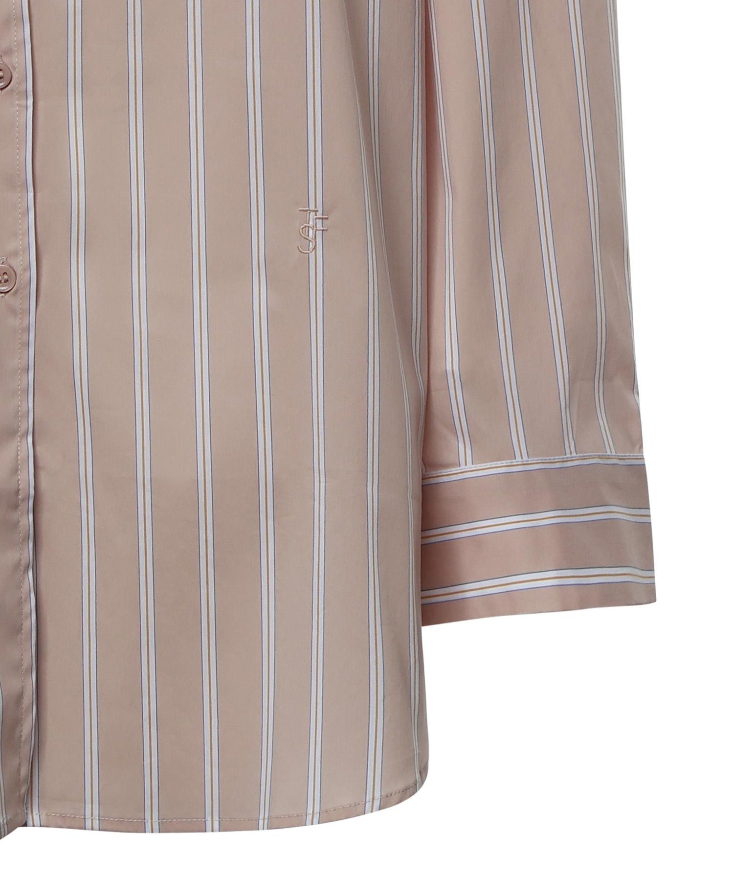 Camicia Oana a righe in misto cotone CHFS22087608  THE FRANKIE SHOP 