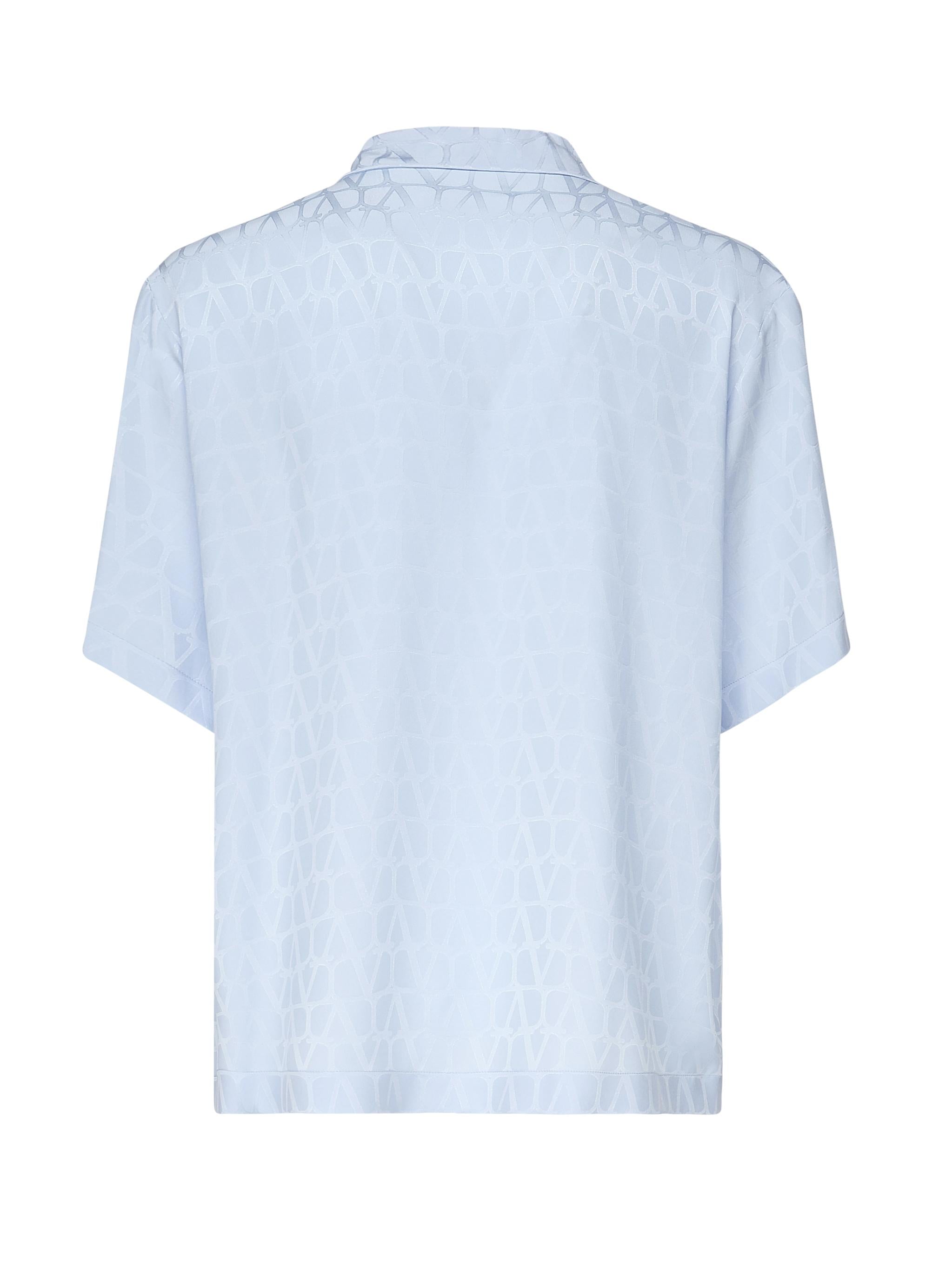 Camicia bowling con motivo Toile Iconographe 5V3AAA90 9V1WUN VALENTINO GARAVANI 