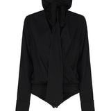 Camicia a body in seta 2321160233600 MORETTO003 SPORTMAX 